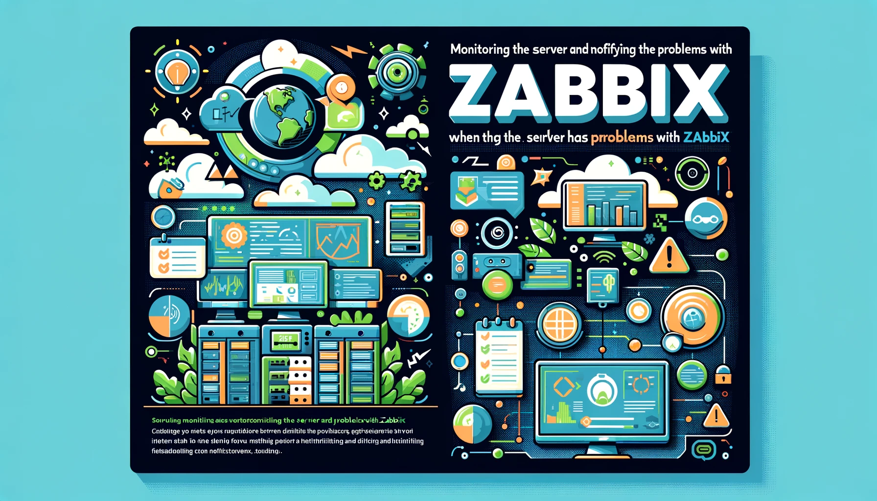 Lesstion 1 - Monitoring the server and notifying when the server has problems has never been difficult with Zabbix